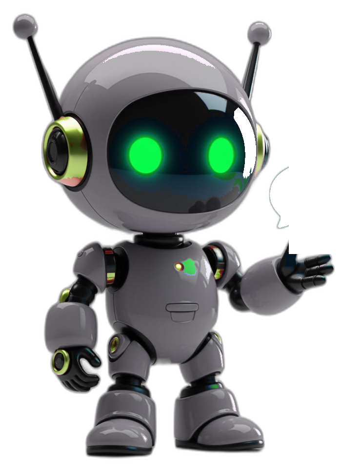 A DPR AI sales agent presenting to a chat bubble