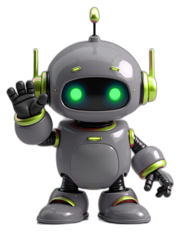 DPR AI robot mascot